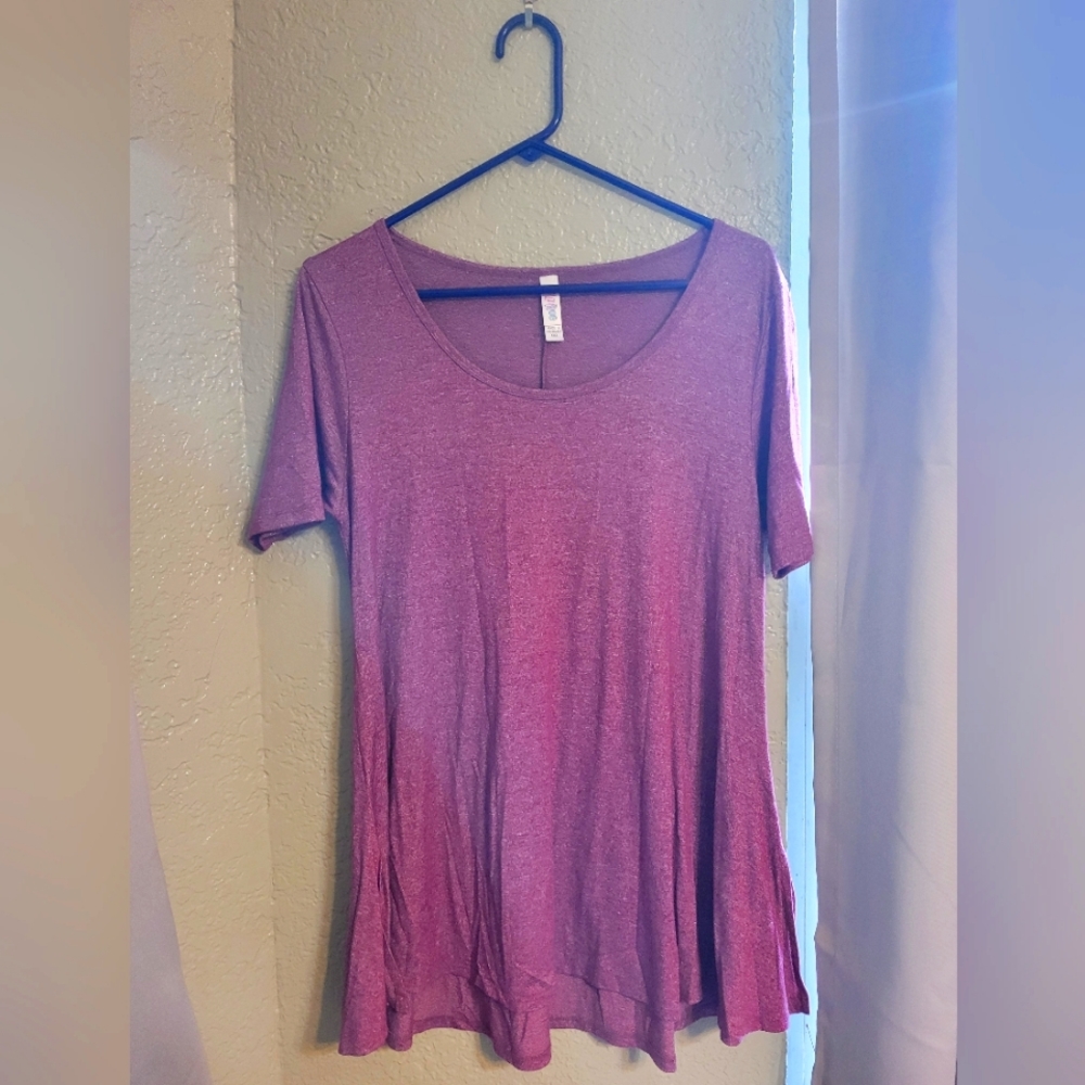 Lularoe XXS Maroon Short Sleeved Women's Top